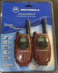 Motorola Talkabout T5200 Two Way Radio Rugged Quality Walkie Talkie New Sealed. Fixed Price $29.99.