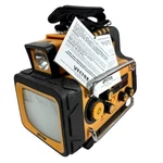 Vector Tough Bright Storm Tracker VEC135 Weather Radio With Flashlight Works. Fixed Price $25.00.