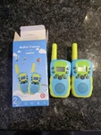 Walkie Talkies For Kids 22 Channels Way Radio Toy With Backlit Lcd Flashlight. Fixed Price $6.99.
