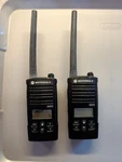 Motorola RDM2070D Two-way Walkie Talkie No Charger Radios Only. Fixed Price $50.00.
