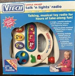 Vtech Little Smart Talk Lights Radio Musical Sounds Learning Toy Works. Fixed Price $35.00.