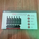 Cobra PX650 Business Walkie Talkies 6-PACK Rechargeable Radios Open Box. Fixed Price $199.98.