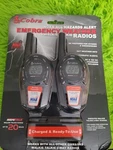 Cobra CTW285P-DC Emergency Radio Walkie Talkie With Charger. New Damaged Box. Fixed Price $51.00.