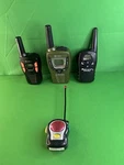 Walkie Talkies ( Lot Of 4 ) Cobra Us Military & Microtalk, Midland ** For Parts*. Fixed Price $9.99.