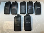 Lot Of 7 Icom BC-1000U Vhf 2-WAY Radio Transceiver Walkie/ Antenna/no Battery. Fixed Price $140.99.