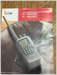 Icom IC-W21AT IC-W21ET Brochure Dual-band Fm Radio 1992 Ham Japan Comm. Fixed Price $24.99.