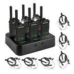 Retevis RB26H Walkie Talkies Long Range With EARPIECE,2 Way Radio Black. Fixed Price $233.95.