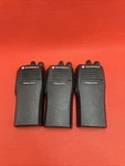 Lot Of 3 Motorola Radius CP150 AAH50RCC9AA2AN Radio. 16CHANNEL/ No Battery. Fixed Price $113.99.