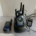Set Of 3 Motorola Walkie Talkies Radios Rechargable Battery K7GSX900 With Base. Fixed Price $25.99.