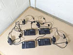 (lot Of 4)VTG. Radioshack TRC-507 Voice Actuated Fm Transceivers W/ Headphones. Fixed Price $18.69.