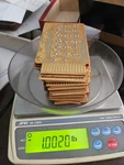 24 Vintage High Yield Motorola Gold Circuit Finger Boards 1 Lb. Recovery. Fixed Price $600.00.