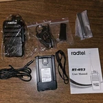 Radtel RT-493 Two Way Ham Radio With Battery, Charger, & Accessories. Fixed Price $34.95.