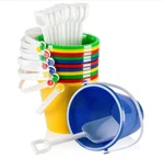 Top Race 12-PIECE Sand Toy Set Beach Play Kit Buckets & Shovels Ages 3-5 New. Fixed Price $16.99.