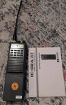 Icom IC-02AT Vhf Fm Transceiver Radio Without Charger Works But Viewer Issues. Fixed Price $85.50.