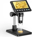 4.3 Inch Lcd Digital Coin Microscope, 1000X Usb Magnifier With 8 Adjustable Led. Fixed Price $39.99.