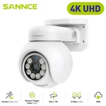 Sannce 4K 8MP Pan/tilt Poe Ip Security Camera Two Way Audio Color Night Vision. Fixed Price $50.69.