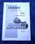 Uniden Bearcat PC787 Owner's Manual Cb Mobile Radio English & French, Original. Fixed Price $14.00.