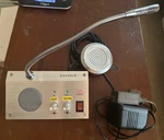 Intercom Dual-way Speaker, Microphone Talk System ZDL-9908 Zhudele; Tested Works. Fixed Price $25.00.