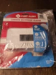 First Alert Model CO710 Carbon Monoxide Detector Year With Temperature Alarm. Fixed Price $28.00.