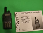 Kenwood TH-G71A Vhf/uhf Dual Band Radio Handheld Transceiver Ham Untested. Fixed Price $110.00.