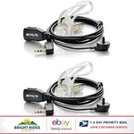 Tangle Free Walkie Talkie Headset With Clear Sound For Personal Use And Security. Fixed Price $39.91.