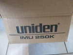 New Uniden 2-WAY Radio Transceiver W/ Microphone And Bracket # Imu 250K. Fixed Price $199.99.