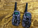 U.s. United States Army 2 Toy Walkie-talkies With Lights Camouflage Clips. Fixed Price $19.95.