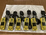 Efjohnson 5100 Ascend Portable Radios Lot Of 6 W/ Microphones & Gang Charger. Fixed Price $375.00.