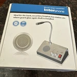 Dualway Window Glass Counter Intercom Interphone Speaker System Hospital/office. Fixed Price $30.00.