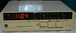 Ge Spacesaver Clock Radio Intercom Approx 10 8 2 3/4 Ser No 00004349. Fixed Price $15.00.