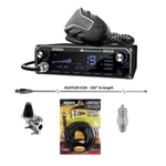 Uniden BC-980 Bearcat Cb Radio, Hustler IC56 102IN Whip, Drx Install Kit, Bundle. Fixed Price $382.31.