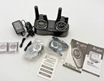 Cobra Microtalk PR3100DX 2 Way Walkie Talkie Charger Batteries Headset Tested. Fixed Price $13.59.