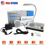 ZDL-9908 Walkie Talkie Audio Office Station Dual Way Window Interphone Speaker. Fixed Price $36.99.