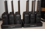 12 X Motorola HT750 136-174 Mhz Vhf 16CH 5W Two Way Radios AAH25KDC9AA3AN W/batt. Fixed Price $999.99.