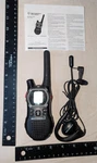 Motorola K7GEM1000 Two Way Radio Walkie Talkie, W/ Manual, Headset - Tested. Fixed Price $10.25.