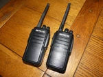 Retevis RT21-TWO-WAY Radio Walkie Talkies Pair Working Tested No Charger. Fixed Price $24.00.