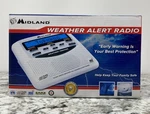 Midland Weather Alert Radio With Noaa All Hazard WR120EZ. Fixed Price $32.99.