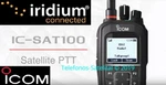 Icom IC-ISAT100 Ptt Satellite Radio For Iridium Network Extreme Communication. Fixed Price $1495.00.