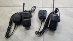 2 Radios Vertex Standard & Motorolla Portable W/ Mics (untested). Fixed Price $125.00.