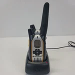 Motorola KEMP15455 Rechargeable 2 Walkie Talkies W/ Charging Dock Tested Works. Fixed Price $21.00.