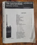 Original Kenwood TK-320/320(DM) Service Manual Fm Portable Radio Free Shipping. Fixed Price $10.00.
