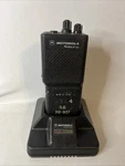 Motorola Radius P11O P43QLC20B2AA Two Way Walkie Talkie With Charging Stand. Fixed Price $33.99.