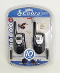 New Cobra Microtalk 2-WAY Radios PR255-2 Vp 10 Mile Range Wall Charger Gmrs Frs. Fixed Price $38.99.