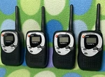 Lot Of Kenwood Freetalk UBZ-AL14 Black 2 Way Fm Transceiver Walkie Talkie. Fixed Price $40.00.