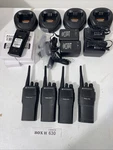 Motorola CP200 Uhf Radios 438-470 Mhz New Batteries Refurbished Chargers. Fixed Price $495.00.