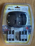 Midland AVP4 Dual Desktop Charger LXT210-310-410 GXT500-550-555 + Ac/car Adapter. Fixed Price $34.99.