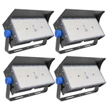 Led Stadium Flood Outdoor 1000W Equivalent Arena Backyard Lights 4-PCS. Fixed Price $381.50.