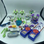 Toy Story Buzz Lightyear Zurg Figures Blasters Walkie Talkies Lot Disney. Fixed Price $64.00.