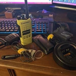Motorola HT1250 Uhf Two-way Radio With Speaker Mic Fully Working Tested Used. Fixed Price $250.00.