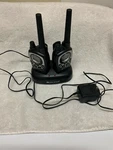 Pair Of Midland GXT740 Walkie Talkies With Charging Cradle/power Adapter. Fixed Price $60.00.